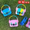 Nueva Bolsa de Silicona de Stitch Cartoon Stitch Pequeña Bandolera Infantil Niños y Niñas Moda Bolso Pequeño Bolso de Mano
