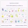 Sonho de Yuri Adesivos Criativos Adesivos para Diário Adesivos de Animal de Estimação Transfronteiriços Adesivos para Material de Diário Cortados Adesivos Decorativos
