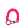 Fivela de Porta Pintada Colorida Corda de Mola Chaveiro de Mola Liga Acessórios para Chaveiro de Bolsa Fio Estilingue Anti-perda Cordão