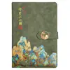 Tendencia Nacional Cultural y Creativo Cuaderno Qianli Jiangshan Personalizado Estilo Americano Caja de Regalo Set Libro de Registro para Reuniones de Oficina