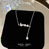 2026 Nuevo Estilo Super Hada Mariposa Borla de Perlas Collar para Mujeres, Lujo Ligero Gama Alta Moda Temperamento Cadena para Clavícula Accesorios al por Mayor