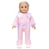 Roupas de Boneca de Pelúcia de Inverno Novas de 18 polegadas para Bonecas American Girl, Roupas e Acessórios de Boneca Estilo Chanel Atacado