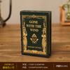 Decoração de livro falso retrô estilo europeu estante de livros de estudo modelo de sala decoração suave Adereços de fotografia para cinema e televisão caixa de livro falso