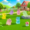 Paisagem em Miniatura Transfronteiriça Criativa Brilha no Escuro Simples Gatinho Figuras Fofas Decoração DIY Acessórios para Pendurar Mini Enfeites