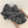 Nuevo Scrunchie de Lunares Otoño e Invierno para Mujer, Goma para el Cabello Coreana con Forma de Corazón, Elegante Accesorio para el Cabello, Cuerda para el Cabello de Estilo Perezoso, Adorno para el Cabello