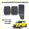 Adecuado para Suzuki Alto Antelope Acelerador Embrague Freno Antideslizante Almohadilla para el Pie Cubierta de Goma Pedal Cuero 49451-60B00