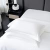 Fundas de almohada para hotel, Fundas de almohada para casa de huéspedes, Fundas de almohada de algodón blanco puro, Fundas de almohada para hotel al por mayor personalizadas profesionalmente