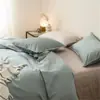 Conjunto de Quatro Peças 100% Algodão Longo de Xinjiang para Outono e Inverno, Lençol de Cama de Luxo e Capa de Edredom, Roupa de Cama 100% Algodão