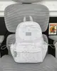 Mochila Nueva de Primavera Estilo Coreano Mori Girl Estilo Universitario de Alto Valor para Niñas y Estudiantes de Secundaria - Color Sólido