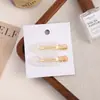Presilha de cabelo francesa vintage em acetato com padrão de casco de tartaruga, presilha bico de pato lateral para franja, presilha para maquiagem de franja sem marcação