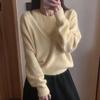 Chaleco de Punto Suave y Encerado de Estilo Francés Coreano Ins Otoño e Invierno + Suéter Cálido de Manga Larga con Cuello en V Elegante Conjunto de Dos Piezas para Mujer