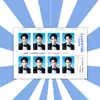 Mercadoria de meet-and-greet de apoio a fãs de Henry Lau para foto 3x4cm, mesmo estilo do Douyin