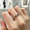 Anel simples e versátil da série prata, anel geométrico de dedo indicador com borla de lava, anel aberto personalizado para meninas e casais, moderno para homens