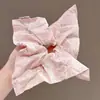 Acessório de elástico de cabelo extra grande, novo modelo estilo coreano 2026, corda de cabelo de alta elasticidade, scrunchie, estilo francês, alto valor estético, acessório de cabelo para mulheres