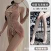 Não confunda roupa íntima sexual noturna Pure Desire Cheongsam Sexy Roupas sensuais Abstinência Tentação Uniforme Pijamas femininos sem decolagem