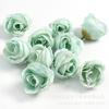 Flores Artificiales de Rosa para Bodas, Capullos de Flores Falsas, Flores de Seda, Decoración Hecha a Mano Materiales DIY, Accesorios de Flor para Peineta Estilo Bosque