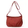 Bolsa de Bolas de Masa de Tela Oxford para Mujer, Bolso Cruzado Simple y Ligero de Múltiples Capas, Bolso de Hombro Cruzado para Mujer, Bolso de Lona para Viajes