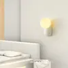 Lámpara de Pared Alto Índice de Reproducción Cromática Estilo Chino Pastoral Dormitorio Mesita de Noche Pasillo Pasillo Lámpara de Pared Cálida Tela BD Hierro
