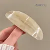 Pinza para el cabello curva, plana y cómoda para mujer, con un diseño sofisticado, nuevo estilo 2026, adecuada para la parte posterior de la cabeza, pinza de pico de pato