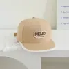 Chapéu Infantil de Aba Reta Outono Novo Boné de Beisebol para Bebê Moda Versátil Hip-Hop Chapéu de Sol Comércio Exterior Chapéu Infantil Atacado