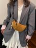 Bolso de Dim Sum de Diseño de Nicho de Moda 2026 Nuevo Bolso Cruzado de Textura Mate Retro Bolso de Hombro para Mujer Bolso Croissant