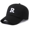 Gorra de Béisbol para Hombre para Primavera y Otoño, Estilo Coreano con Letras, Circunferencia de Cabeza Grande, Visera Rígida, Protección Solar de Otoño, Sombrilla, Gorra Pico de Pato, Gorra de Béisbol con Letras