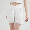 Pantalones de Seguridad para Mujeres Embarazadas Verano Antiluz Pantalones Cortos Básicos para Mujeres Embarazadas Delgados Ropa Exterior Seda de Hielo Pantalones de Seguro Ropa de Verano