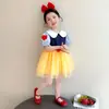 Vestido de Niña Verano 2026 Nuevo Ropa de Verano Delgada Elegante para Niños Falda de Princesa de Malla Moderna para Bebé