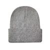 Otoño e Invierno nuevo gorro de punto multicolor acrílico gorro para el frío gorro sin ala tablero ligero color sólido gorro de lana gorro de punto fábrica mayoreo