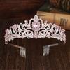 Decoración de fiesta de cumpleaños de diosa de celebridades en línea, diadema con corona colorida y correa para el hombro, foto de princesa de cumpleañera