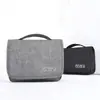 Bolsa de Cosméticos Portátil para Viagem Grande Capacidade Simples Multifuncional à Prova d'Água para Viagem Bolsa de Higiene Pessoal