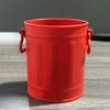 [Especial para Clientes Habituales] Portalápices de Plástico para Estudiantes de Primaria Chica Taza de Almacenamiento de Gran Capacidad Boca Grande Pie Grande Pegatina de Letra 1