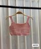 Suéter de Punto con Lunares Camisola Interior para Mujer Tendencia Dulce Verano Ajustado Top Apilado Corto Exterior