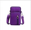 Bolsa Feminina Fashion 2026 com Três Zíperes, Bolsa Transversal, Porta-Moedas de 1 Yuan, Nova Bolsa Celular Tendência, Porta-Chaves