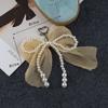 Hebilla para zapatos con lazo de perlas y flores, accesorio para zapatos con cordones de perlas, hebilla decorativa para zapatillas, hebilla para cordones, joyería para bolsos