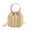 Bolso de Mano de Lujo Ligero Estilo Nuevo para Mujer, Bolso Cubo, Bolso Cruzado de Cadena de Alta Gama Versátil, Bolso de Noche para Mujer