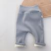Ropa de Bebé Ropa de Otoño e Invierno Ropa Coreana para Niños Ropa para Salir de Bebé Ropa de Algodón Coreana para Niños Camiseta Básica con Forro Polar Leggings Traje