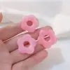 Resina color transparente flor diy accesorios para joyería color flor pequeña carcasa de teléfono móvil taza de agua parche de flor hecho a mano material