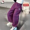 [Modelo de Marca Compartida Coolomi] Pantalones Deportivos Casuales de Otoño e Invierno para Niñas Nuevo Estilo 2025 Forrados de Felpa Opcional Venta al por Mayor para Niños Mayores