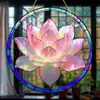 Colgante Acrílico Temu Producto Nuevo Transfronterizo Estilo Bohemio Interior Exterior Decoración Colorida Placa Redonda Acrílica