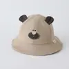 Chapéu de Pescador para Bebê, Estilo Fino para Primavera e Outono, Chapéu de Balde com Aba Larga para Bebês e Crianças Pequenas, Chapéu de Sol de Verão, Chapéu Fofo com Proteção Solar