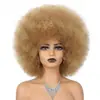 Explosão de cabelo AFRO transfronteiriça Peruca de cabeça Afro Africana Cor de performance Fãs Bola Engraçado Engraçado Vestido