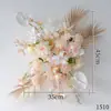 Cor Champanhe Arranjo de Chão Floral Conjunto de Bola de Flores Cerimônia de Evento de Casamento Festa de Aniversário Decoração de Hotel Flores Artificiais Falsas