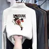 Camiseta de manga comprida com gola alta para meninos De Rong, novo estilo outono/inverno, top moderno para crianças e bebês, adequada para usar no outono