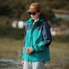 Cortavientos Softshell para Pareja Estilo Montaña para Exterior Ropa de Montañismo Chaqueta de una Capa Primavera y Otoño Impermeable y Cortavientos Fina Chaqueta con Combinación de Colores