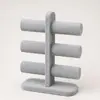 Soporte de madera maciza para joyas, soporte para exhibición de pulseras y brazaletes, soporte para relojes, estante de almacenamiento de pulseras, accesorio de exhibición, soporte para relojes, soporte de apoyo