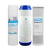 Acessórios para Purificador de Água, Primeiros 3 Estágios, Cartuchos de Filtro de 10 polegadas, Algodão PP, Carvão Ativado, Filtração em Três Estágios, Garrafa de Filtro Especial para Máquina de Água Pura, Uso Doméstico