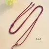 Mambo Cuerda Collar Ajustable Cordón para Colgante Cordón para Colgante Colgante Tejido a Mano Cordón para Colgar Estilo Nudo Plano Cordón para Colgante Cordón de Jade