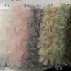 Tecido de Lã de Cordeiro Espessado Médio com Gradiente, Tecido de Lã de Cordeiro Cor Sólida Tie-Dye para Brinquedos, Roupas Infantis e Roupas de Exterior