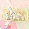 Novedad de Primavera Tela Creativa de Algodón y Lino Caballo Creativo Versátil DIY Accesorio para el Cabello Broche Decoración Colgante para el Año del Caballo